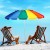 Parasol plażowy regulowany z ochroną UPF 50+ 2,2 x 2,45 m