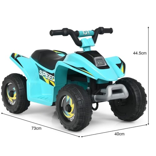 Quad dla dzieci elektryczny na akumulator 4,6 km/h