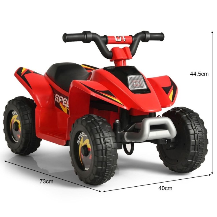 Quad dla dzieci elektryczny na akumulator 4,6 km/h