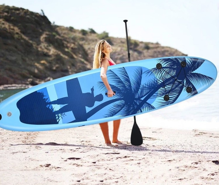 Deska SUP pompowana stand up z wiosłem 305 cm