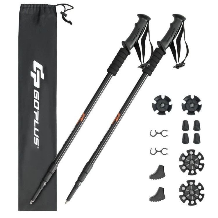 Aluminiowe kijki teleskopowe do nordic walking