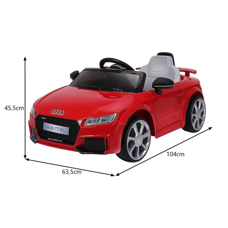 Samochód dla dzieci Audi TT RS Czerwony