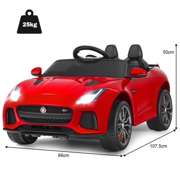 Elektryczny samochód dla dzieci Jaguar F-Type SVR