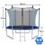 Trampolina ogrodowa 244 cm z siatką wewnętrzną