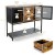 Szafka w stylu industrialnym 100 x 35 x 85 cm