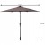 Parasol ogrodowy z diodami solarnymi led 270 cm