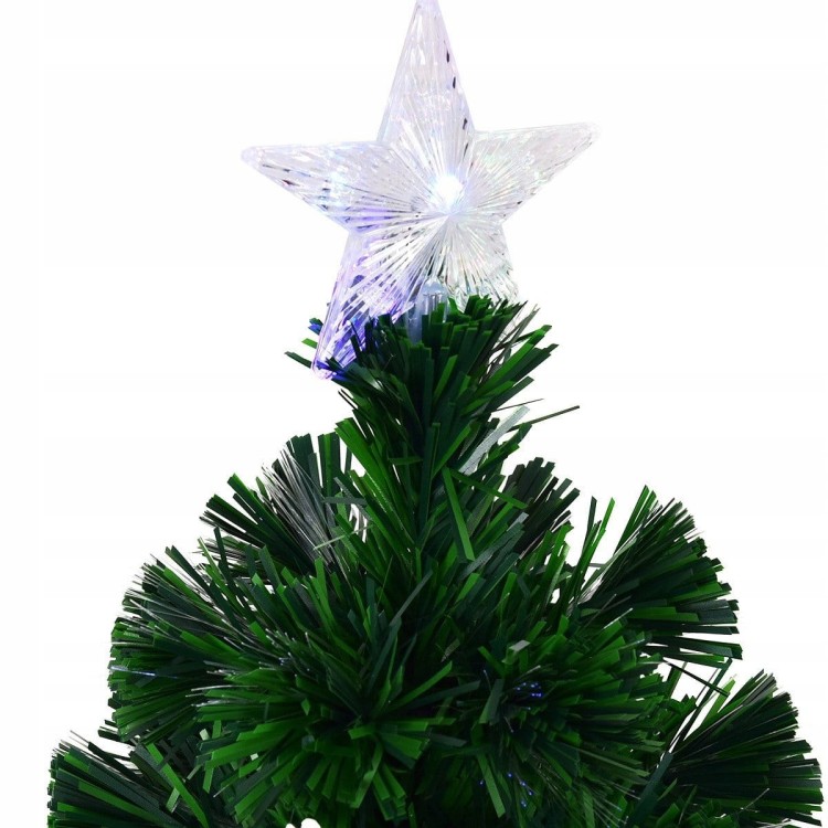 Sztuczna choinka led sosna ze stojakiem 210 cm