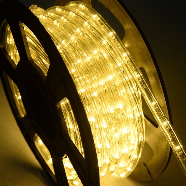 Wąż świetlny led 30m ciepły biały