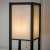 Elegancki regał z lampą 2w1