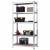Metalowy regał magazynowy z 5 półkami 180 cm