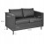 Kanapa sofa 2-osobowa skórzana