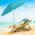 Parasol plażowy z regulacją nachylenia i torbą