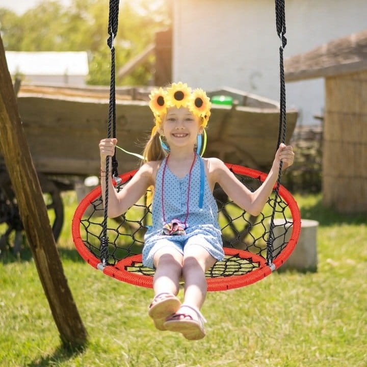 Huśtawka dla dzieci bocianie gniazdo