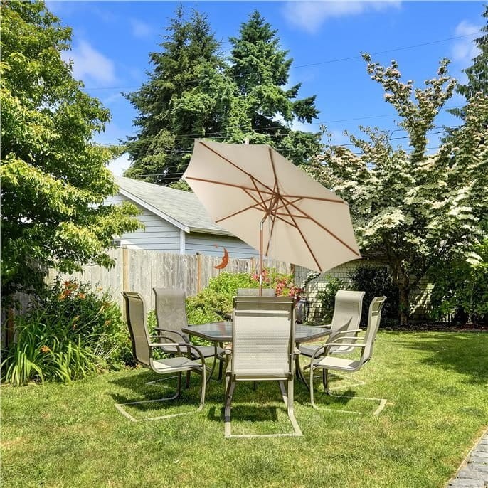 Parasol ogrodowy na balkon i taras 270 cm