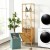 Bambusowy organizer z chowanym koszem na pranie 40 x 33 x 160 cm