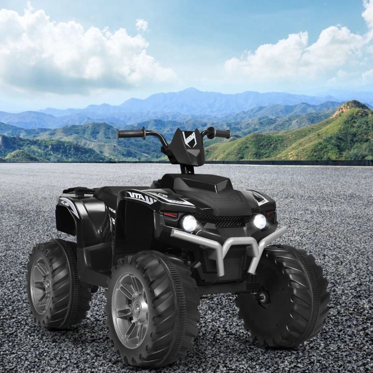 Elektryczny quad ATV dla dzieci z akumulatorem i światłami LED
