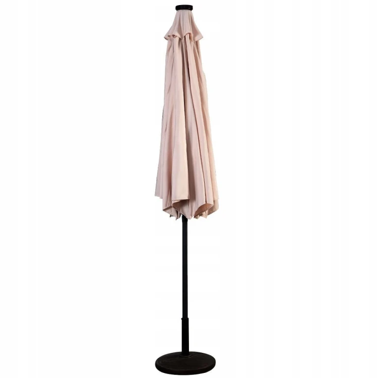 Parasol ogrodowy z solarnymi diodami led 300 cm