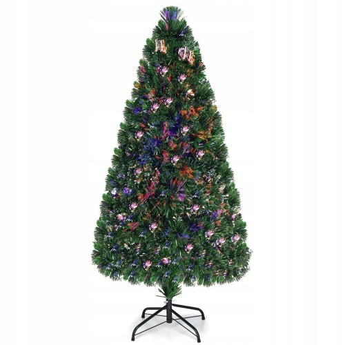 Sztuczna choinka świąteczna 150cm z światami LED