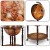 Barek globus na alkohol w stylu vintage 95,5 cm