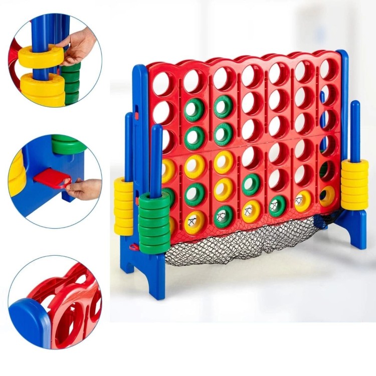 Gra logiczna Cztery w rzędzie XXL 119 x 42 x 104 cm