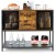 Szafka w stylu industrialnym 100 x 35 x 85 cm