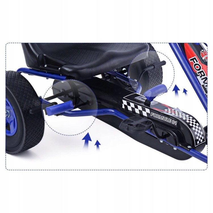 Gokart auto na pedały dla dzieci