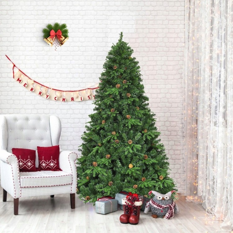 Sztuczna choinka led sosna ze stojakiem 240cm