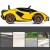 Samochód elektryczny Lamborghini Sián dla dzieci z światłami LED