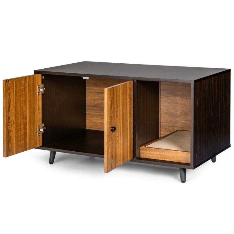 Szafka dla kota 3w1 drapak / kuweta / domek 90 x 50 x 50 cm