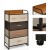 Komoda organizer ze składanymi 5 szufladami 58 x 29 x 99,5 cm