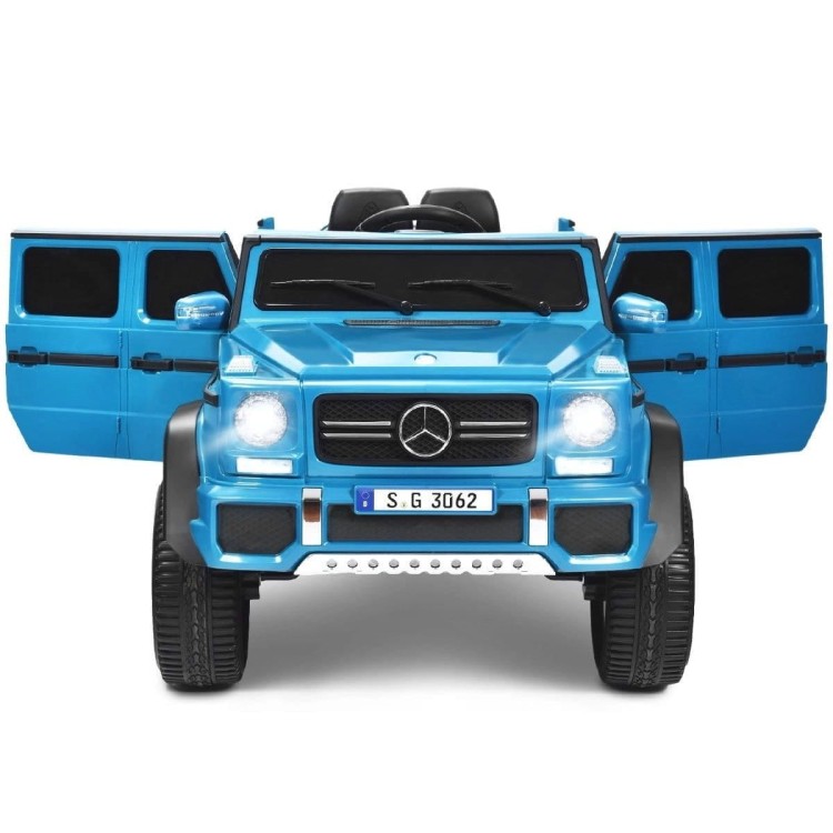 Samochód dla dzieci Mercedes Benz Maybach G650-S  z oświetleniem LED Niebieski