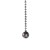 Nowoczesna lampa z regałem 160 cm