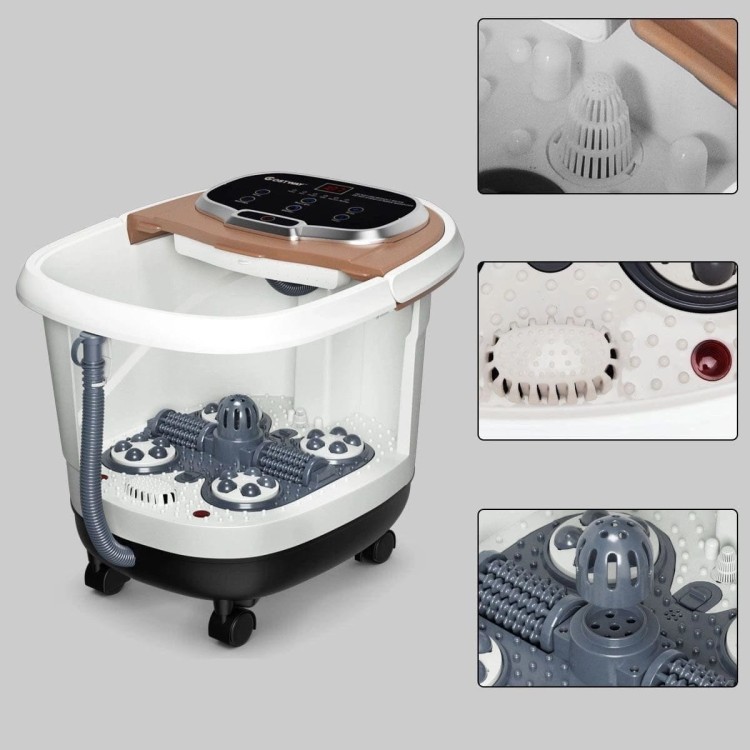Hydromasażer shiatsu z podczerwienią do stóp 500W