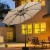 Parasol ogrodowy z solarnymi diodami led 300 cm