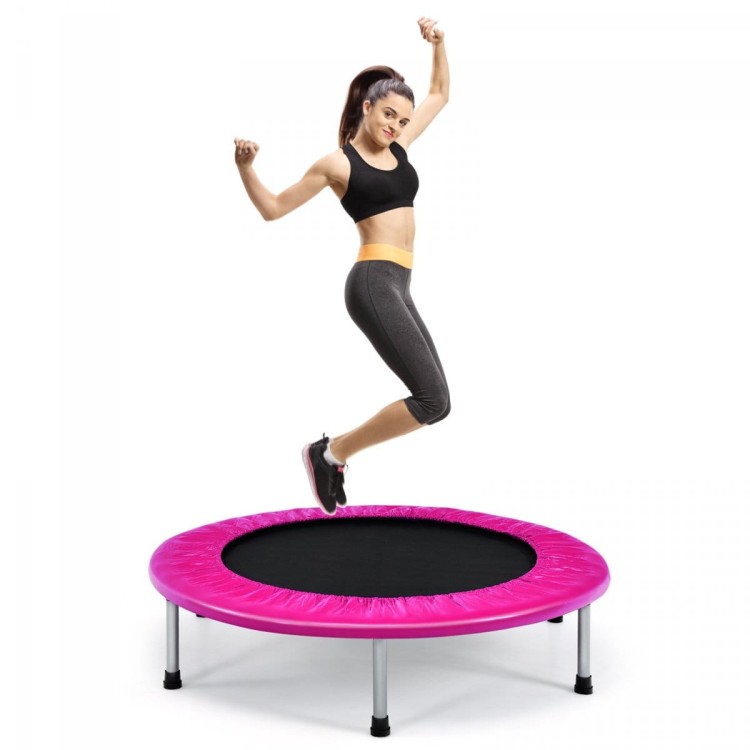 Składana trampolina do zabawy dla dzieci i ćwiczeń fitness