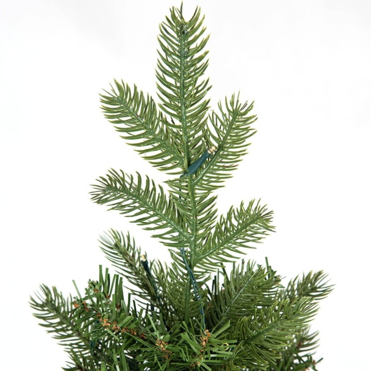 Sztuczna mała choinka 90 cm z lampkami LED