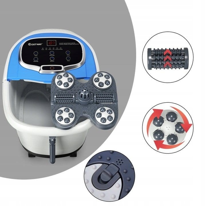 Hydromasażer shiatsu z podczerwienią do stóp 500W