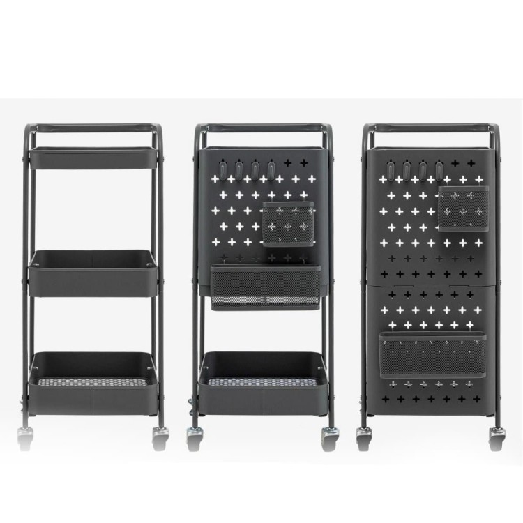 Wielofunkcyjny wózek kuchenny Organizer 52 x 33 x 75 cm