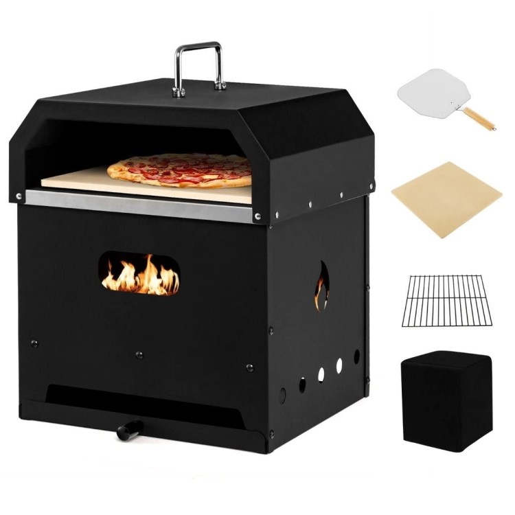Wielofunkcyjny zewnętrzny piec do pizzy 4w1