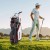 Torba golfowa z zapinanymi na zamek przegródkami i kieszonką termoizolacyjną