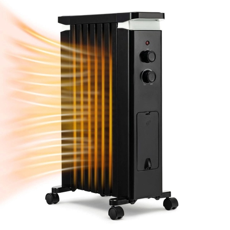 Grzejnik olejowy 1500W z kółkami