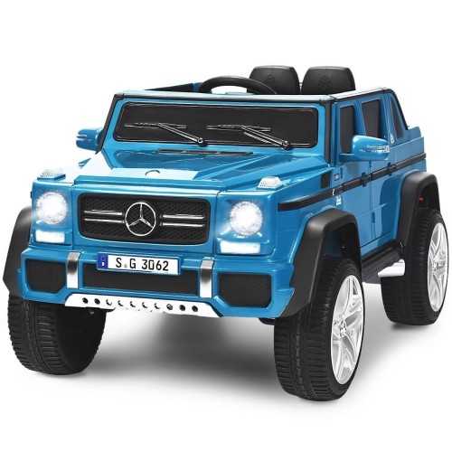 Samochód dla dzieci Mercedes Benz Maybach G650-S  z oświetleniem LED Niebieski