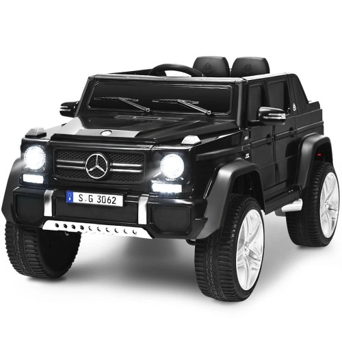 Samochód dla dzieci Mercedes Benz Maybach G650-S  z oświetleniem LED Czarny
