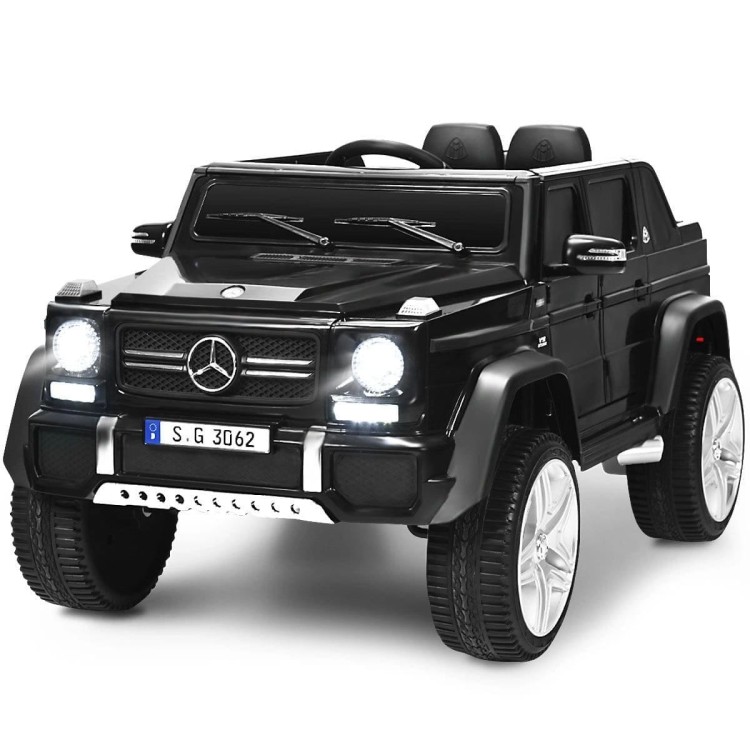 Samochód dla dzieci Mercedes Benz Maybach G650-S  z oświetleniem LED Czarny
