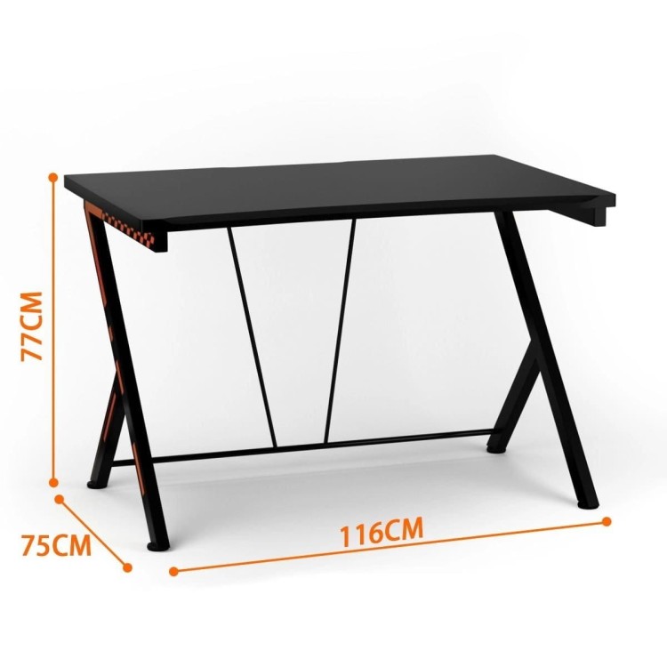 Ergonomiczne biurko gamingowe