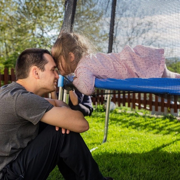 Siatka zabezpieczająca do trampoliny 366 cm