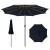 Parasol ogrodowy z solarnymi diodami led 300 cm