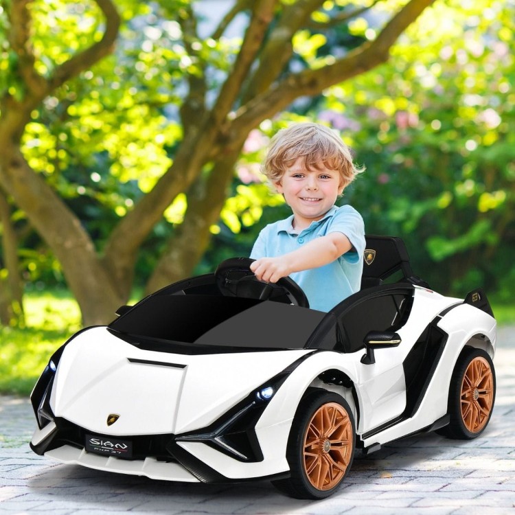 Samochód elektryczny Lamborghini Sián dla dzieci z światłami LED