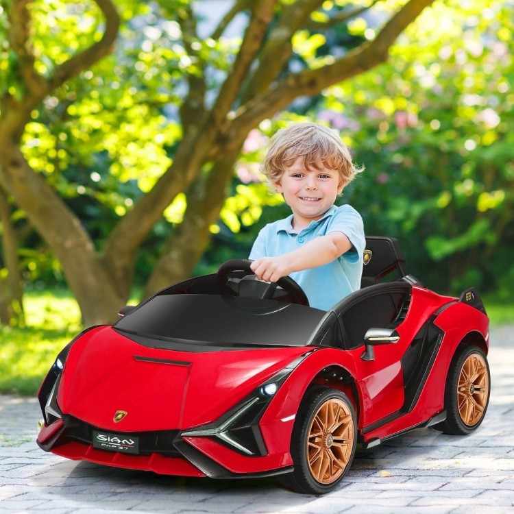 Samochód elektryczny Lamborghini Sián dla dzieci z światłami LED