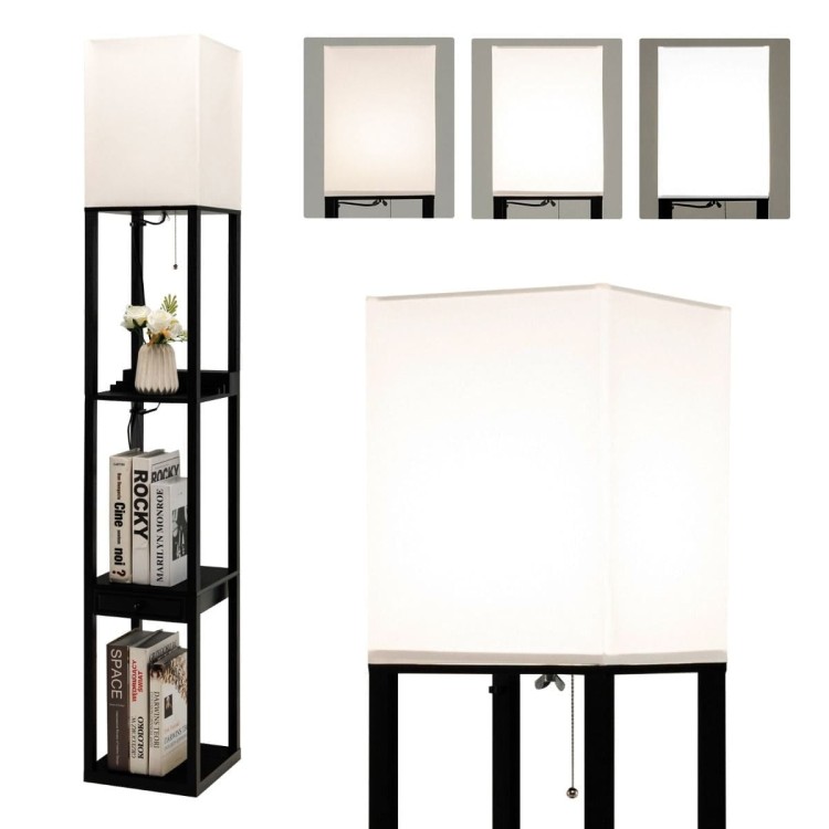 Lampa podłogową ze stacją dokującą USB Sklep Costway